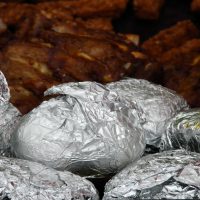Put Aluminum Foil in a Toaster Oven